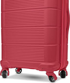 American Tourister Stratum 2.0 Expandable Hardside Luggage with Spinner Wheels, Radient Raspberry, Carry-on
