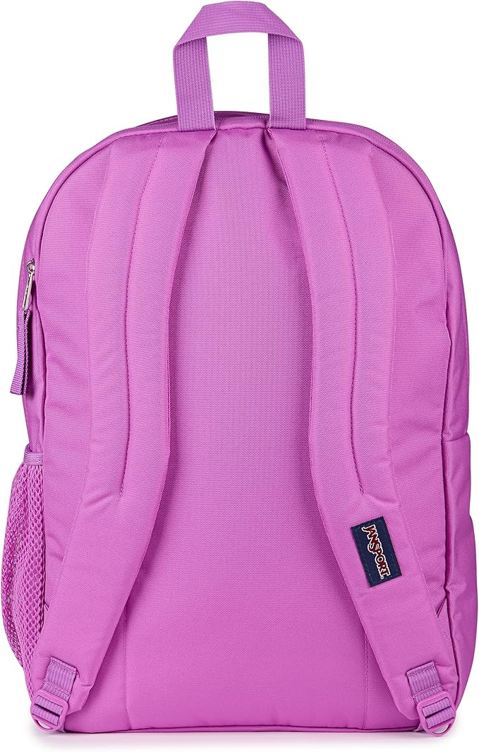 JanSport Laptop Backpack - Computer Bag with 2 Compartments, Ergonomic Shoulder Straps, 15” Laptop Sleeve, Haul Handle - Digital Fuchsia