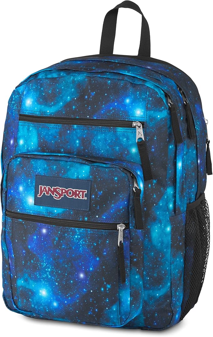 JanSport Laptop Backpack - Computer Bag with 2 Compartments, Ergonomic Shoulder Straps, 15” Laptop Sleeve, Haul Handle - Book Rucksack - Galaxy