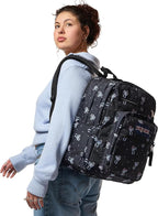 JanSport Laptop Backpack - Computer Bag with 2 Compartments, Ergonomic Shoulder Straps, 15” Laptop Sleeve, Haul Handle - Pastel Petals - Black