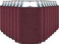 Blank Beer Can Cooler Sleeves (60-Pack) Soft Insulated Beer Can Coolies - HTV Friendly Blank Koolies in Bulk for Beer Cans & Bottles - Coolie Blanks for Vinyl Projects & Wedding Favors (Burgundy)