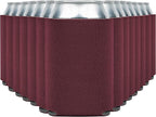Blank Beer Can Cooler Sleeves (60-Pack) Soft Insulated Beer Can Coolies - HTV Friendly Blank Koolies in Bulk for Beer Cans & Bottles - Coolie Blanks for Vinyl Projects & Wedding Favors (Burgundy)