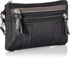 Baggallini Anti-theft RFID Currency Organizer 8"x4.25" Travel Accessory Passport Holder Money Belt Wallet w/Card Slots