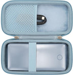 khanka Hard Travel Case for Anker 325/535 Power Bank PowerCore 20K Portable Charger 20000mAh, Case Only (Blue)