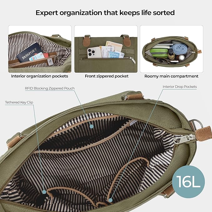 Travelon Anti-Theft Heritage Tote Bag