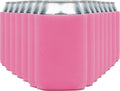 Blank Beer Can Coolers Sleeves (30-Pack) Soft Insulated Beer Can Coolies - HTV Friendly Plain Koolies in Bulk for Beer Cans & Bottles - Coolie Blanks for Vinyl Projects & Wedding Favors (Hot Pink)