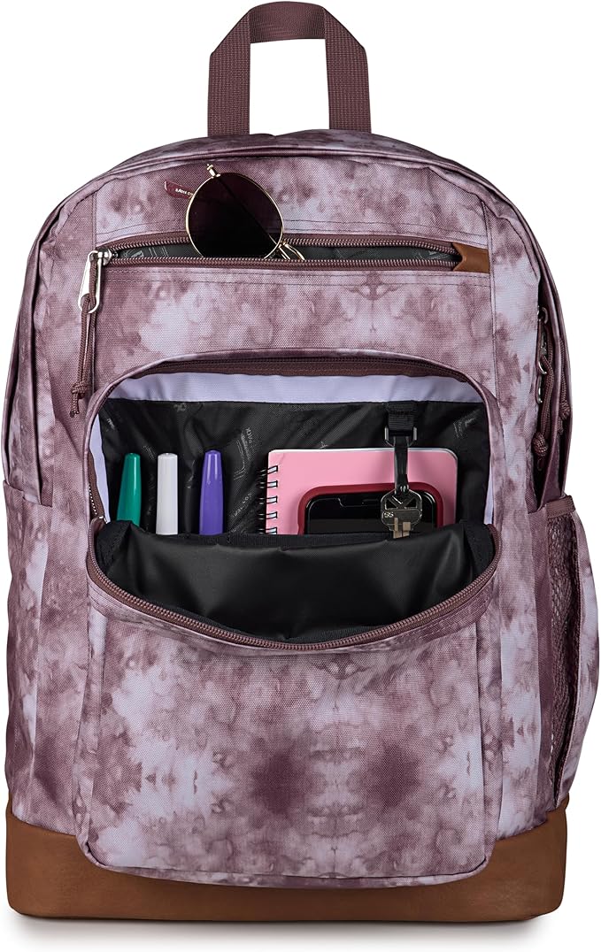 JanSport Cool Backpack with 15-inch Laptop Sleeve, Large Computer Bag Rucksack with 2 Compartments, Ergonomic Straps, Ice Dye