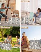Women Weekender Travel Duffle Bag: Travel Duffel Overnight Bags with Shoe Compartment Large Carry on Tote with Toiletry Bag Weekend Traveling Yoga Gym Hospital Bag for Women with Wet Pocket Leopard