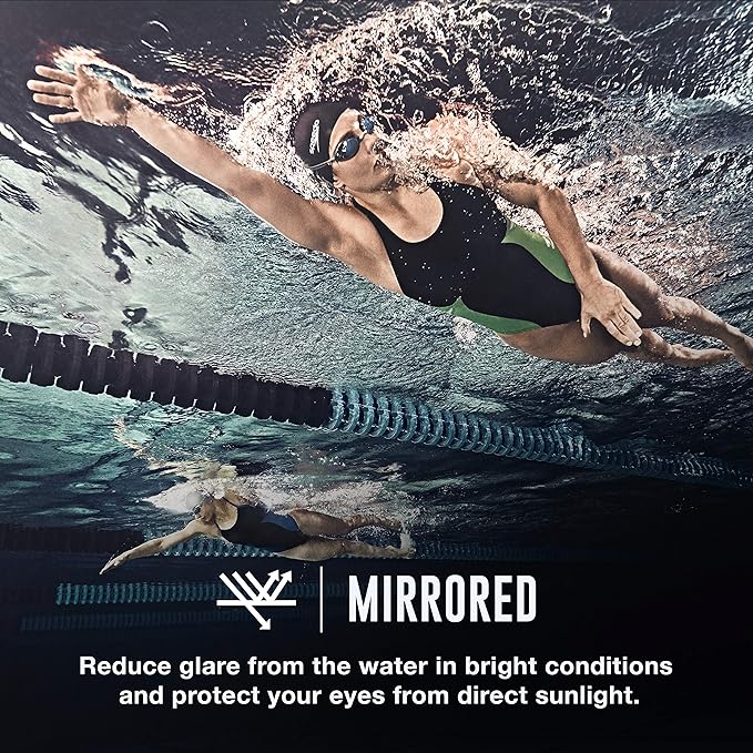 Speedo Women's Swim Goggles Mirrored Vanquisher 2.0