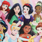 Disney Princesses Kids' 2-in-1 Suitcase (18") and Scooter Luggage