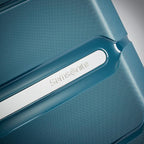 Samsonite Freeform Hardside Carry-On Luggage with Spinner Wheels - Hardshell Suitcase - TSA, Airline-Approved - Expandable Hard Shell, Smooth Rolling Wheels for Lightweight Travel - Dark Teal