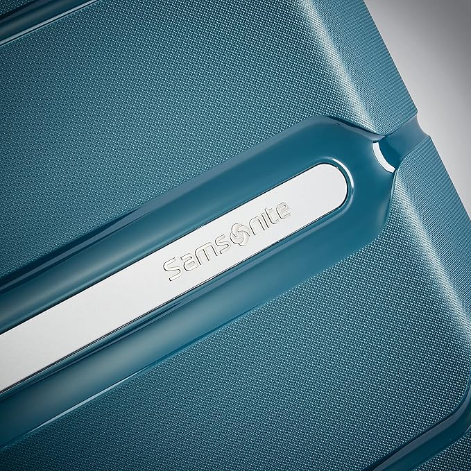 Samsonite Freeform Hardside Carry-On Luggage with Spinner Wheels - Hardshell Suitcase - TSA, Airline-Approved - Expandable Hard Shell, Smooth Rolling Wheels for Lightweight Travel - Dark Teal