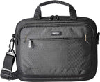 Amazon Basics Laptop Carrying Case with Adjustable Shoulder Strap, 11.6 in, Black, 10-Pack