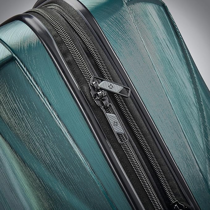 Samsonite Centric 2 Hardside Expandable Luggage with Spinner Wheels, Emerald Green, Carry-On 20-Inch