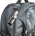 Master Lock 4680DBLK TSA-Approved Luggage Lock, 1-3/16-in. Wide, Black (Pack of 2)