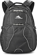 High Sierra Swerve Laptop Backpack, Black, One Size