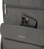 Baggallini Everyday Laptop Backpack - 11x15.5 Lightweight Water-Repellent Nylon Travel Bag w/Padded Laptop Sleeve & RFID