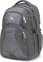 High Sierra Swerve Laptop Backpack, Slate/Woolly Weave, One Size