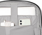 Baggallini Tribeca Expandable Laptop Backpack - 15"x11" Lightweight RFID Computer Bag for Work & Travel with Luggage Sleeve